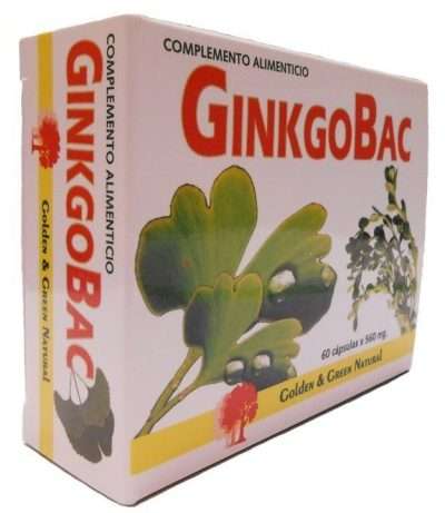 GINKGOBAC 60 CÁPSULAS GOLDEN GREEN