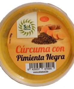 Cúrcuma con pimienta negra en polvo Sol Natural