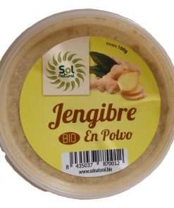 Jengibre en polvo bio Sol Natural 100 g