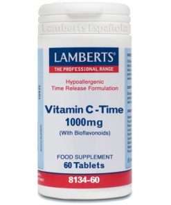 Vitamina C 1000 mg Lamberts, 60 tabletas