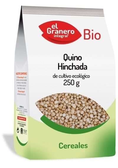 Quinoa Hinchada 250g. El Granero Integral