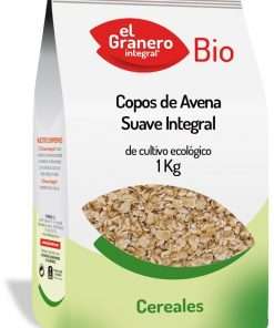 Copos de Avena Suaves Integrales Bio - El Granero - 1 kg
