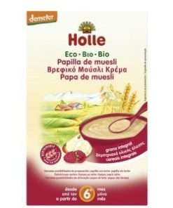 Papillas de Muesli Ecológico, 250 g Holle