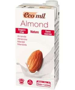 Leche de almendra sin azúcar bio EcoMil 1L