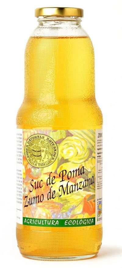 Zumo de manzana ecológica