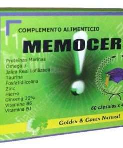 MEMOCER 60 CÁPSULAS GOLDEN GREEN