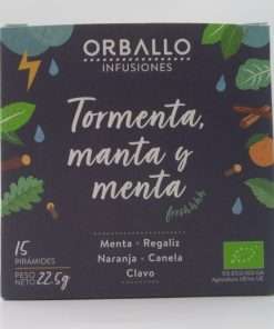 Infusión tormenta manta y menta orballo